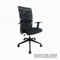 TEX-026 | High Back Mesh Executive Chair w/ Dual Paddle Control Mechanism