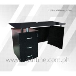 TOFF-016 | Glass Tabletop with Drawers