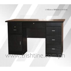 office table with drawers and cabinet - Trishtine