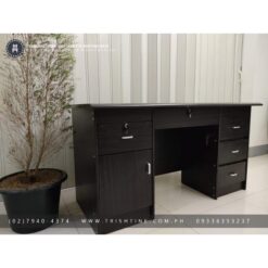 office table with drawers and cabinet - Trishtine