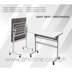 TRT-006 | Foldable Training Table with Caster Wheels
