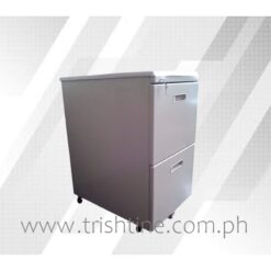 TMP-007 | 2-Drawer Mobile Pedestal Flush Handle