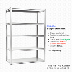 TSR-004 | 5 Layer Steel Rack