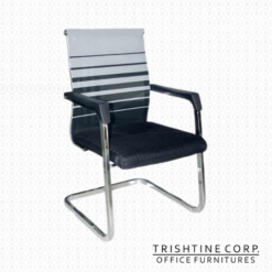TVIS-012 | Sled Mesh Visitor's Chair with Armrest
