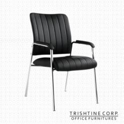 TVIS-023 | Ergonomic Visitor's Chair with Armrest