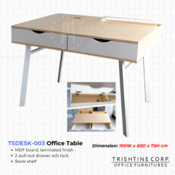 TSDESK-003 | Study Desk with Drawers