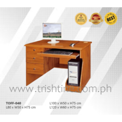 TOFF-040 | Computer Table with CPU Storage