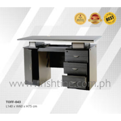 TOFF-043 | Office Table with CPU Storage Cabinet