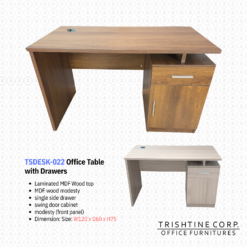 TSDESK-022 Office Table with Drawers