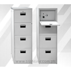 TVC-VAULT-004 | MANUAL 4-drawer Vertical Vault Cabinet