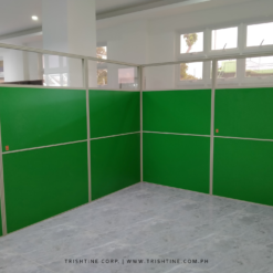Laminated with Glass Partition Divider