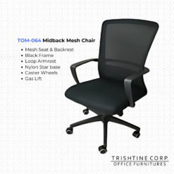 TOM-064 | Midback Mesh Chair