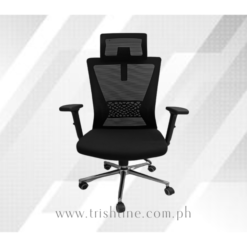 TEX-091 | Executive Mesh Chair w/Headrest and Adjustable Armrest
