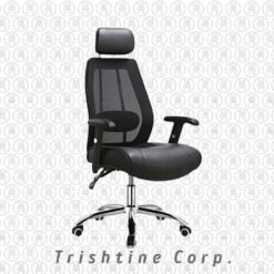 TEX-040 | Executive Chair High Back Mesh with Headrest and Adjustable Armrest