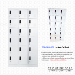 TSL-18D-002 | 18 Door Locker Cabinet