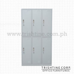 TSL-6D-003 6 Door Locker with hanger rod