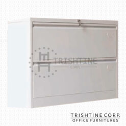 TLC-001B | 2 Drawer Steel Cabinet with Divider