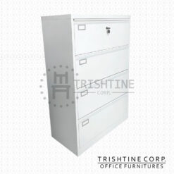TLC-003C | Lateral Filing Steel Cabinet 4 Drawer