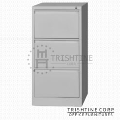 TVC-002D | 3 Drawers Vertical Cabinet Recessed Handle