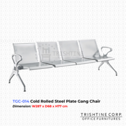 TGC-014 | Cold Rolled Steel Plate Gang Chair