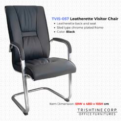 TVIS-057 | Leatherette Visitor Chair