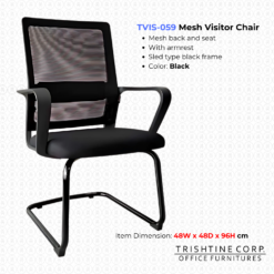 TVIS-059 | Leatherette Visitor Chair