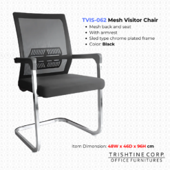 TVIS-062 | Leatherette Visitor Chair