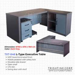 TXT-046 | L-Type Executive Table
