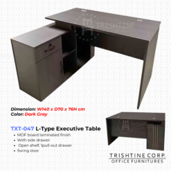 TXT-047 | L-Type Executive Table