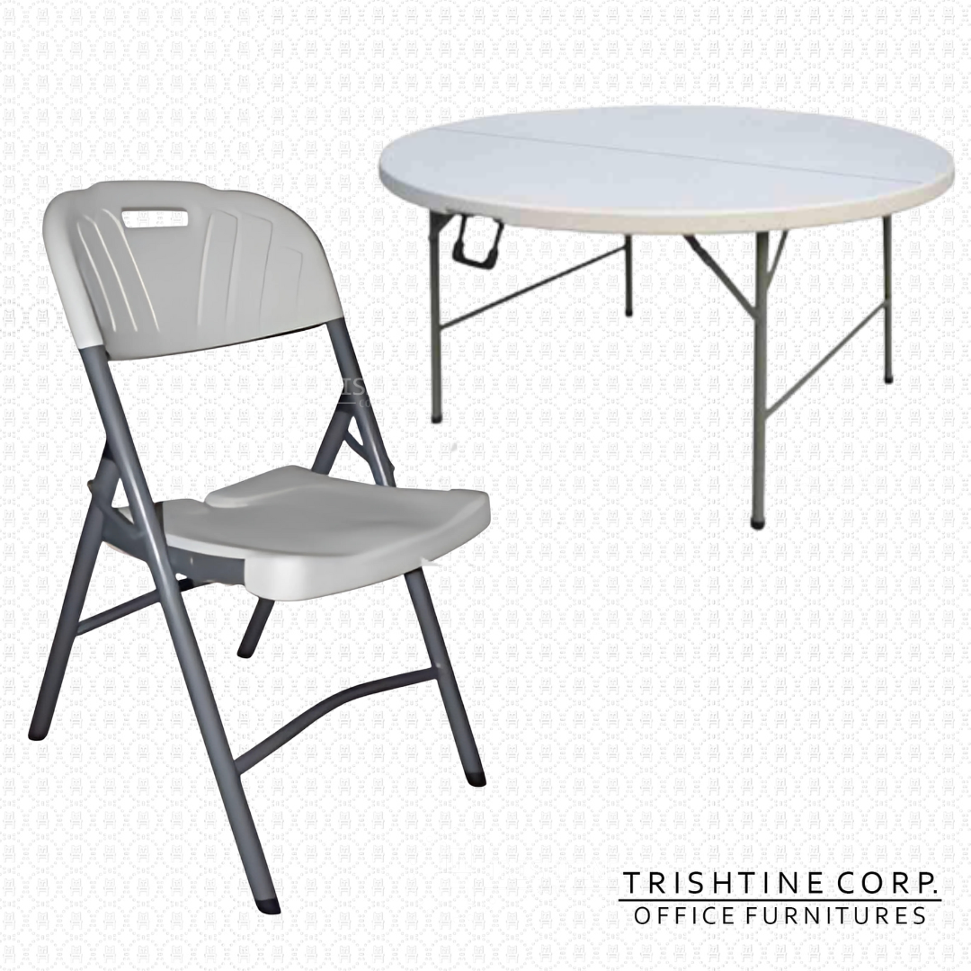 Foldable Plastic Table and Chair