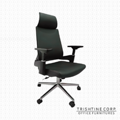 TEX-206 | Leatherette Executive Chair w/ 3D Armrest