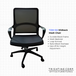 TOM-122 | Midback Mesh Chair