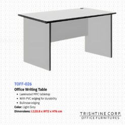 TOFF-026 | Office Writing Table