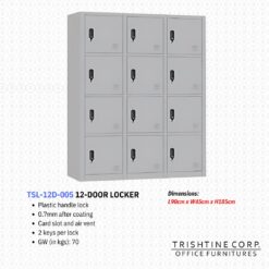 TSL-12D-005 | 12 Door Locker