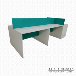 Cluster 5-seater Workstation with Panel Divider