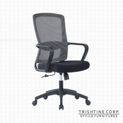 TOM-082 | Office Mesh Chair w/ Black PP + GF frame