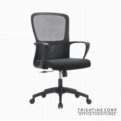 TOM-083 | Office Mesh Chair w/ Black PP + GF frame