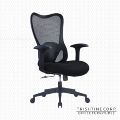 TOM-087 | Office Mesh Chair w/ Adjustable Lumbar Support & Armrest