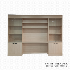 Display Shelf with Protective Glass