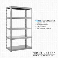 TSR-021 | 5 Layer Steel Rack