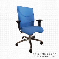 TCL-042 | Curved-Shaped Cutting Line Clerical Chair