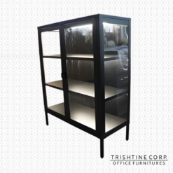 TSCAB-130 | Metal Display Full Glass Cabinet