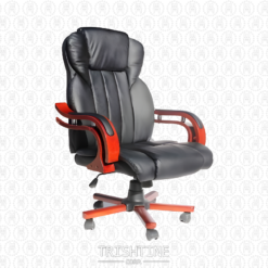 TEX-262 | Leather Executive Chair Wooden Base and Frame