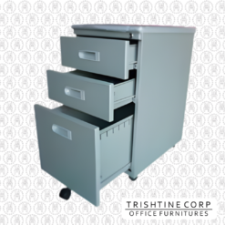 TMP-017 | Flush Handle Mobile Pedestal