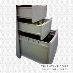 TMP-018 | Curved Handle Mobile Pedestal