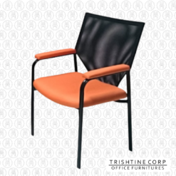 TVIS-095 | Mesh Back Visitor Chair with Armrest