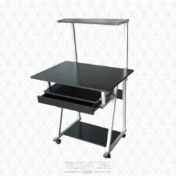 TCOM-001 | Computer Table with Tray, Drawer, Top & Bottom Layer
