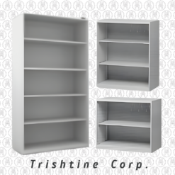 TSCAB-022 | 2-5 Layers Open Fixed Shelves Display Cabinet