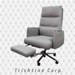 TEX-276 | Executive Leather Chair with Footrest