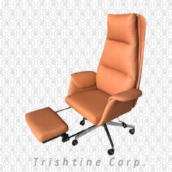 TEX-275 | Executive Leather Chair with Footrest